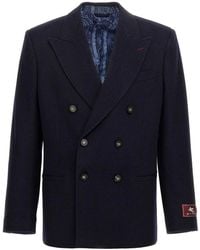 Etro - Decorative Basting Blazer - Lyst