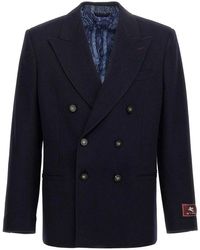 Etro - Decorative Basting Blazer - Lyst