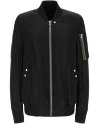 Rick Owens - Classic Flight Bomber Jacket - Lyst