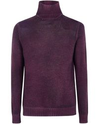 Avant Toi - Cashmere And Wool High Neck Pullover - Lyst