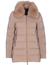 Moorer - Dorado Down Jacket Frontal Zip Closure - Lyst
