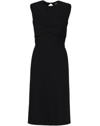 Sportmax - Dress With Inlay And Back Cut Out - Lyst