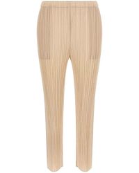 Pleats Please Issey Miyake - 'Monthly Colors: July' Pants - Lyst
