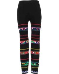 PUCCI - Jacquard Patterned Leggings - Lyst