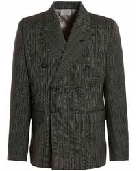 VTMNTS - Tonal Double Breasted Tailored Blazer - Lyst