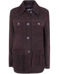 Semicouture - Penny Leather Jacket - Lyst