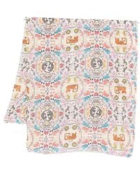 Faliero Sarti - Multi-Colored Poly Scarf - Lyst