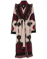 Alanui - Icon Jacquard Coat - Lyst