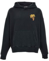 Palm Angels - 'Burning Palm' Hoodie - Lyst