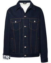 Burberry - Cotton Jacket For - Lyst