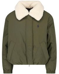 Polo Ralph Lauren - Padded Jacket With Teddy - Lyst