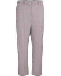 Alysi - Trousers Made Of Wool Blend - Lyst