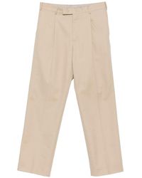 PT Torino - Cotton-Wool Blend Smart-Casual Trousers - Lyst