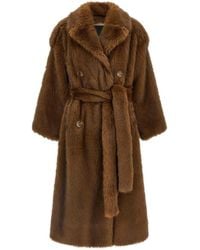 BB COUTURE - Eco-Fur Coat - Lyst