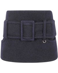 Patou - Belted Mini Skirt - Lyst