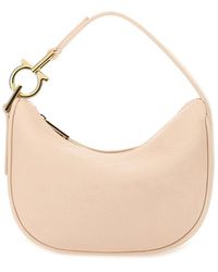 Ferragamo - North-South Mini Hobo Bag - Lyst