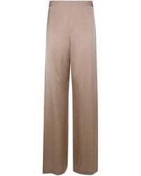 Blugirl Blumarine - Satin Long Trousers - Lyst