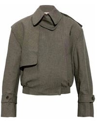 Christopher Esber - Cropped Trench Jacket - Lyst