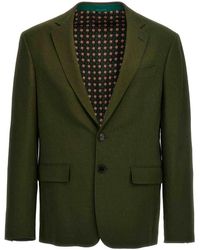 Etro - Jacquard Wool Blazer Jacket - Lyst
