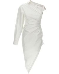 Alexander Wang - Asymmetrical Shirt Dress - Lyst