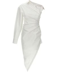 Alexander Wang - Asymmetrical Shirt Dress - Lyst