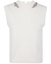 Semicouture - Knitted Vest - Lyst