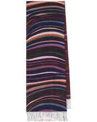 Paul Smith - Sciarpa Swirl Misto Cachemire - Lyst