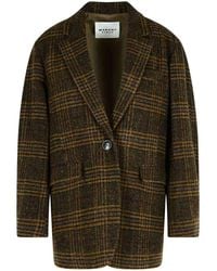 Isabel Marant - Gesina Khaki Virgin Wool Blazer - Lyst