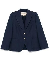 Valentino - Single-Breasted Jacket - Lyst