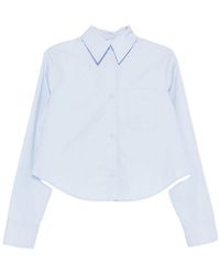 Sportmax - Cotton Blend Shirt - Lyst