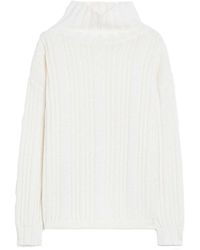 Max Mara - Vitalba Wool And Cashmere Polo-Neck Jumper - Lyst