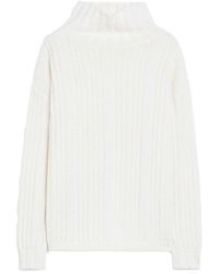 Max Mara - Vitalba Wool And Cashmere Polo-Neck Jumper - Lyst