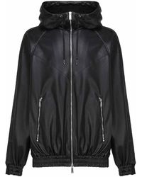 DSquared² - Windproof Jacket With Integrated Hood - Lyst