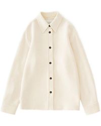 Studio Nicholson - Wool Overshirt - Lyst