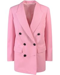 Isabel Marant - Viscose And Cotton Blazer - Lyst