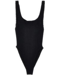 Hunza G - 'square Neck' One-piece Swimsuit - Lyst