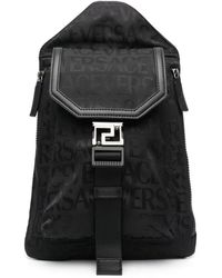 Versace - Logo One-shoulder Backpack - Lyst
