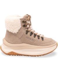 Moon Boot - 'Moon247 City Shearling Mid' Boots - Lyst