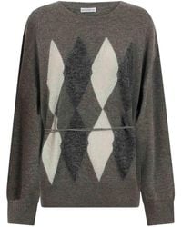 Ballantyne - R Neck Pullover - Lyst