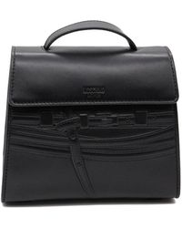 Moschino - Tie Me Embossed Small Bag - Lyst