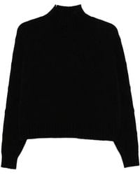 Elisabetta Franchi - High-Neck Sweater - Lyst