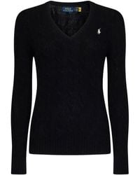Polo Ralph Lauren - Cable-knit Wool And Cashmere Pullover - Lyst