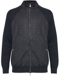 Eleventy - Full Zip Jacket And Sand - Lyst