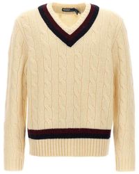 Polo Ralph Lauren - Aaran Cable Sweater - Lyst