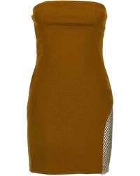 The Attico - Sequin Insert Dress - Lyst