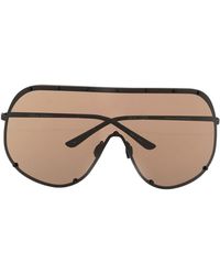 Rick Owens - Shield Oversized-Frame Sunglasses - Lyst
