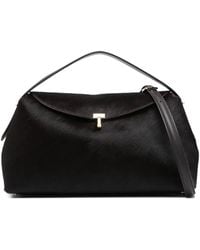 TOTEME - T-Lock Pony Hair Top Handle Bag - Lyst