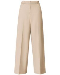 Fabiana Filippi - Satin Wide-Leg Trousers - Lyst
