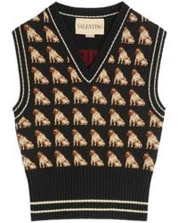 Valentino Garavani - Petite Charles Jacquard Vest - Lyst
