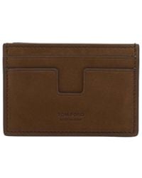Tom Ford - T Line Classic Cards Holder - Lyst